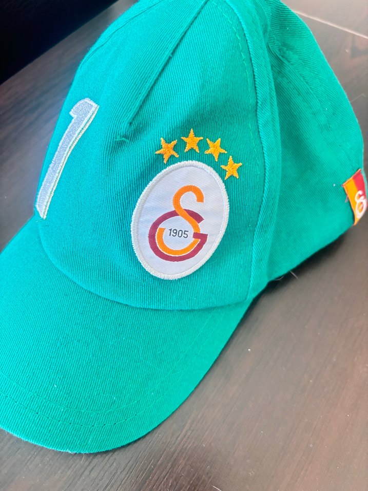 Yeşil Galatasaray Nakışlı Erkek Şapka - Görsel 2