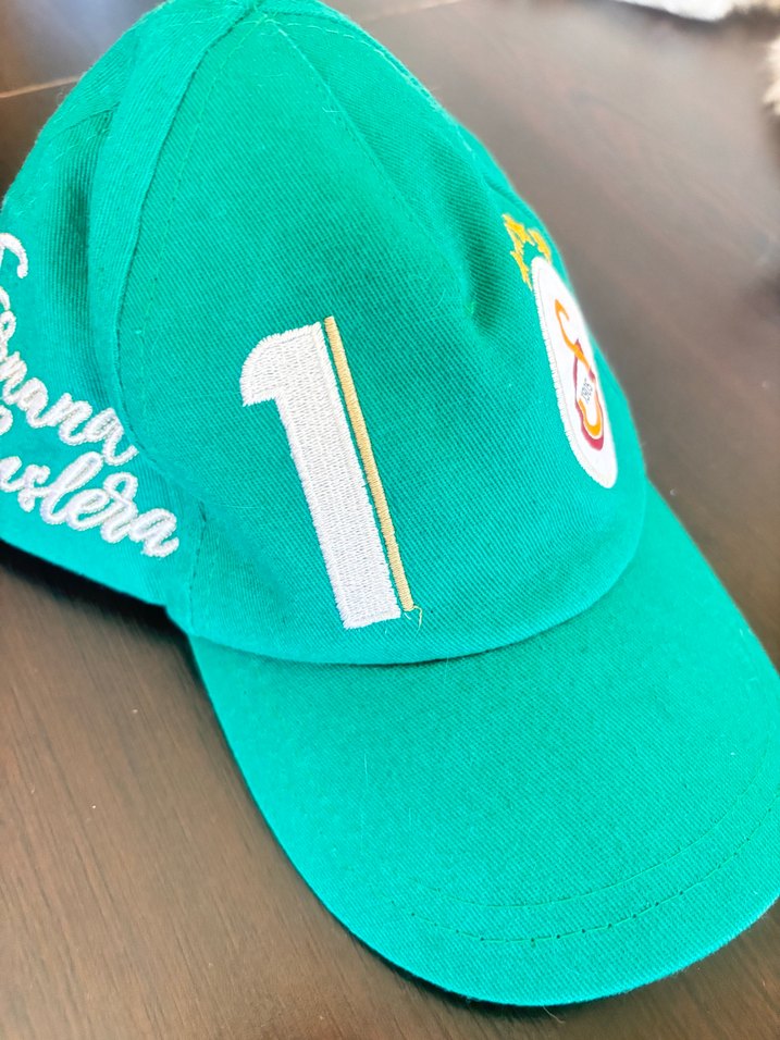 Yeşil Galatasaray Nakışlı Erkek Şapka - Görsel 4