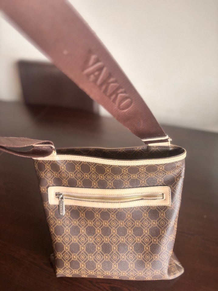 Kahverengi Deri Kadın Çapraz Çanta vakko 1.sınıf replika - Görsel 3