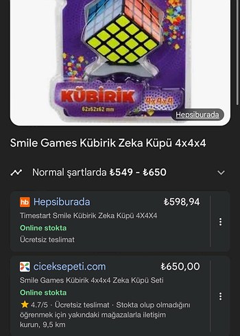 4x4 rubik kup - Görsel 2