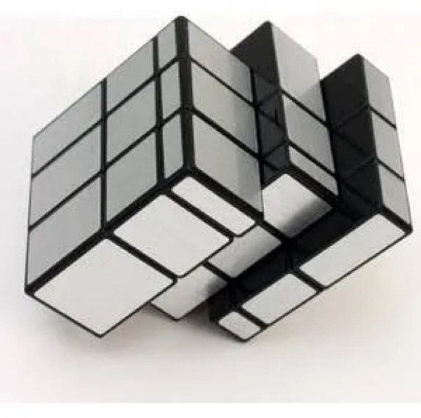Gri Beyaz 3x3 Puzzle Küp - Görsel 2