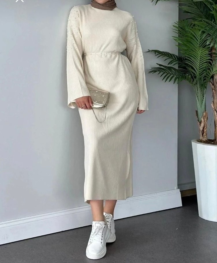 Triko Elbise - Görsel 2