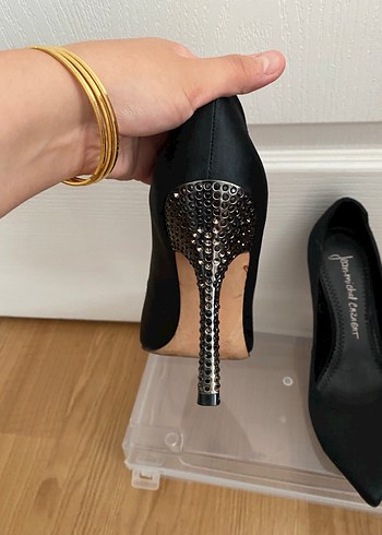Jean Michel Cazabat Siyah Stiletto Jean michel Cazabat