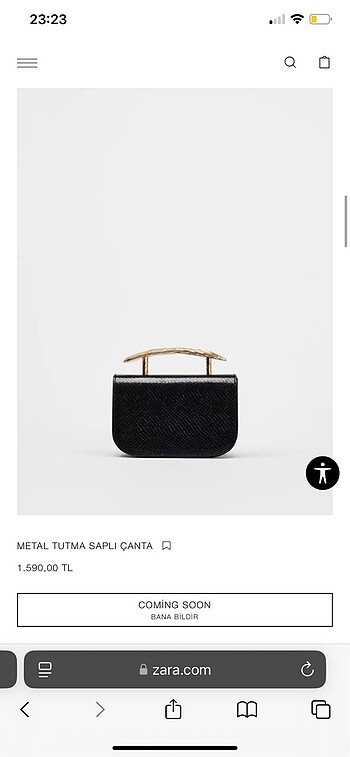 Zara çanta