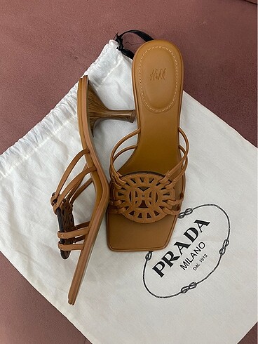 H&M topuklu terlik - Görsel 5