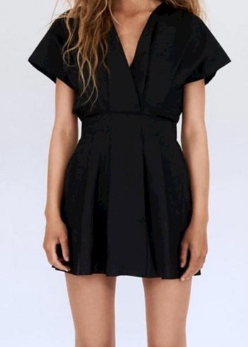 Zara Siyah elbise - Görsel 3