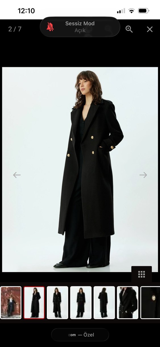 Koton Napolyon kaban - Görsel 2