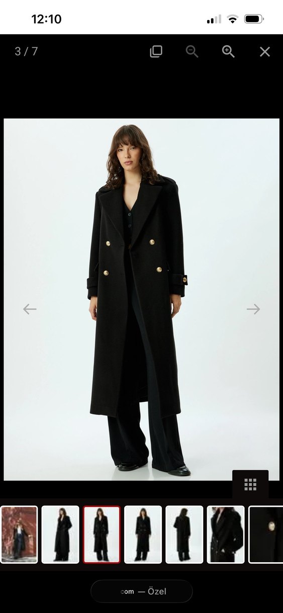 Koton Napolyon kaban - Görsel 3