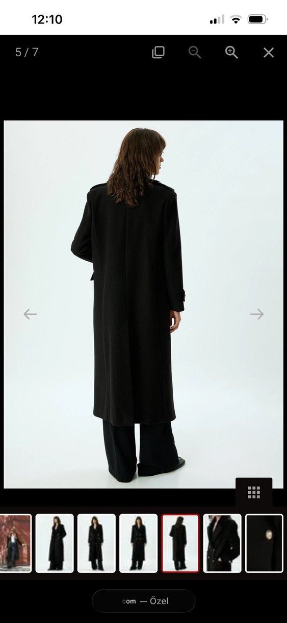 Koton Napolyon kaban - Görsel 5