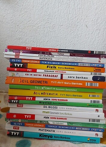 Yks kitapları uygun verilecek