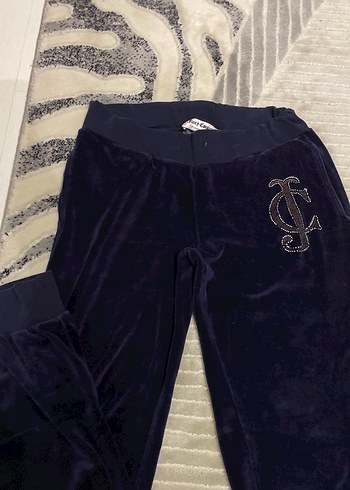 Juicy Couture Lacivert Kadife Rahat Esofman Alti