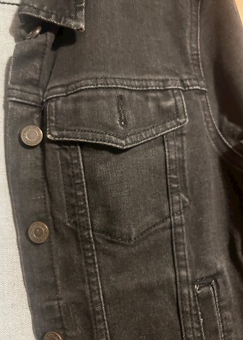 m Beden siyah Renk Siyah/Koyu gri Pull and Bear Kot Ceket
