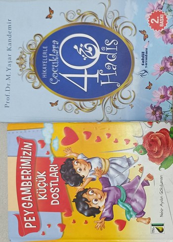 Çocuklar İçin 40 Hadis ve Peygamberimizin Küçük Dostları 2 Kitap