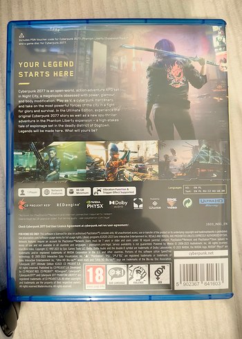  Beden Cyberpunk 2077 Ps5