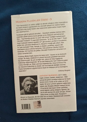 Beden Renk Anthony Burgess - Otomatik Portakal ciltli