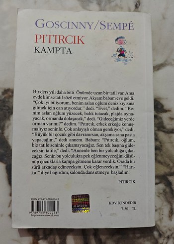 Pıtırcık Kampta - Goscinny/Sempé - Görsel 2