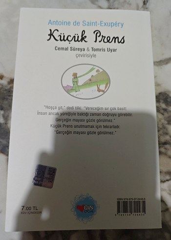 Küçük Prens - Cemal Süreya & Tomris Uyar Çevirisi - Görsel 2