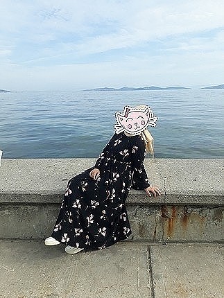 uzun günlük elbise