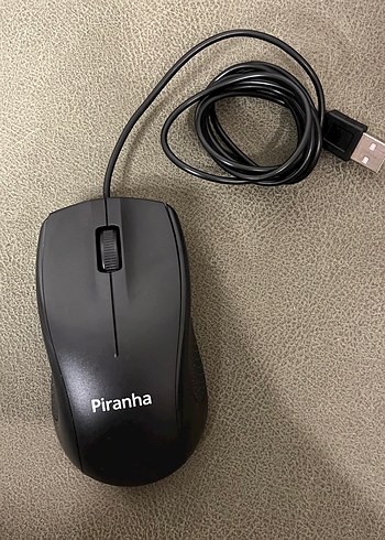 Piranha Kablolu Siyah Bilgisayar Mouse