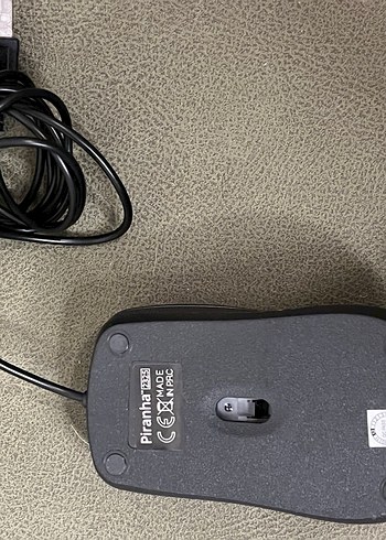Beden Piranha Kablolu Siyah Bilgisayar Mouse
