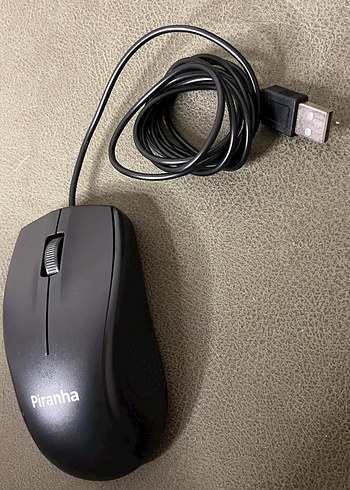 Piranha Piranha Kablolu Siyah Bilgisayar Mouse