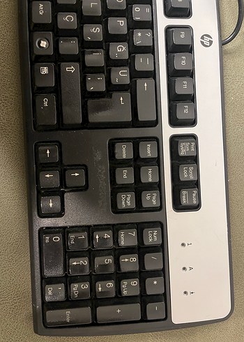 HP Kablolu Gri Standart Klavye - Görsel 3