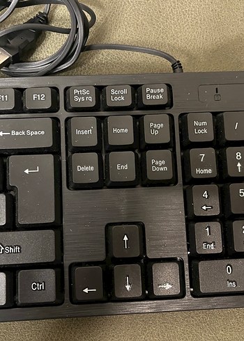 Piranha Kablolu Klavye - Görsel 3