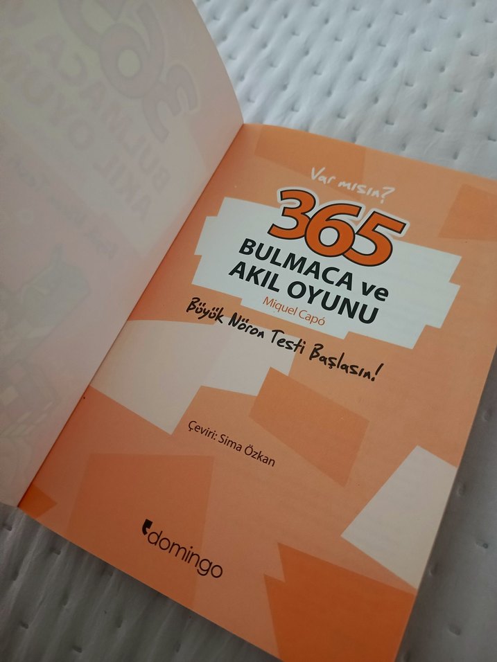 365 Bulmaca ve Akıl Oyunu Kitabı - Görsel 3