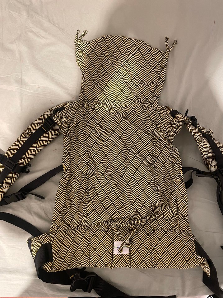 Sarı Desenli Bebek Kanguru - Görsel 5