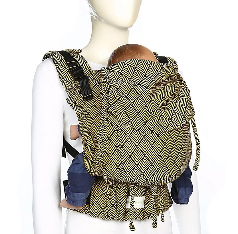 Sarı Desenli Bebek Kanguru - Görsel 2