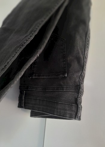 xxl Beden gri Renk Gri Salaş Kesim jean Denim Kadın Pantolon