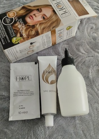 Hope 8.3 Bal Köpüğü Zeytinyağlı Saç Boyası - Görsel 2