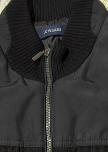 Siyah Fermuarlı Erkek Kolsuz Ceket - Görsel 3