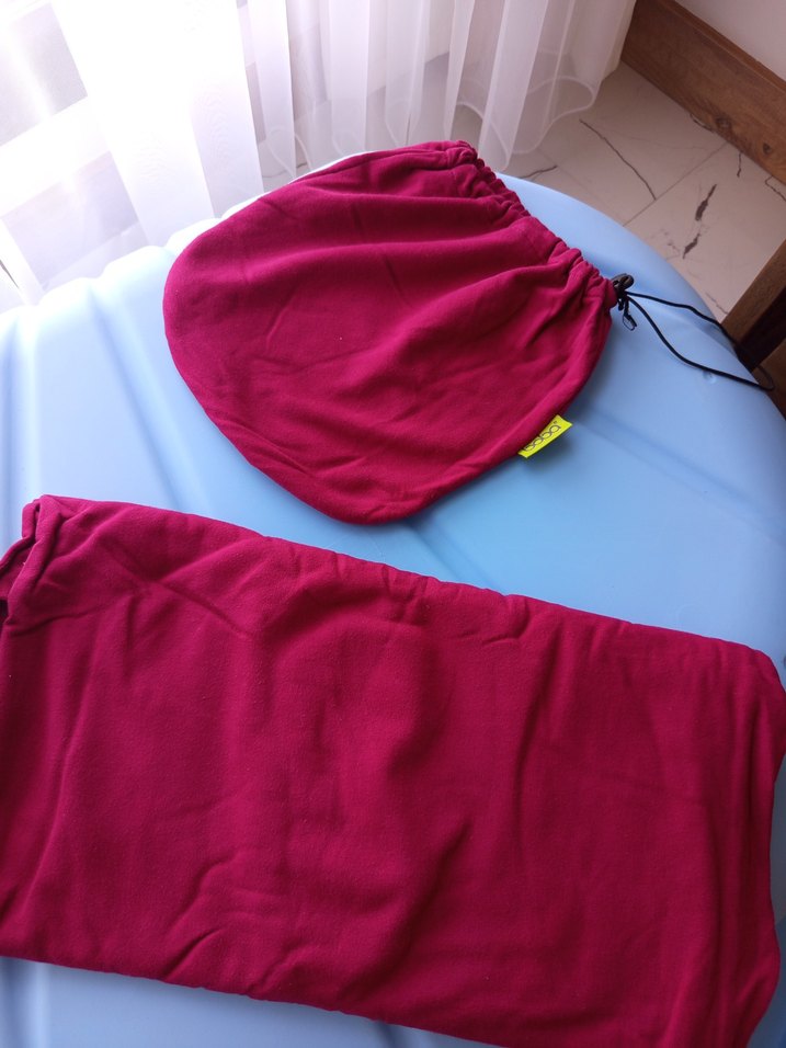 Bordo Bebek Kanguru Sling booba - Görsel 2