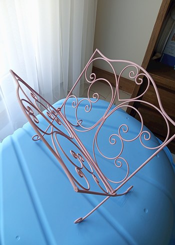 Pembe Pastel Çocuk Kitap Rafı - Görsel 4