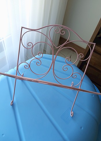 Pembe Pastel Çocuk Kitap Rafı - Görsel 5