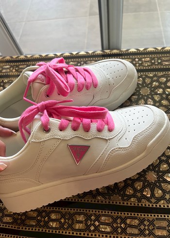Guess Pembe Bağcıklı Kadın Spor Ayakkabı