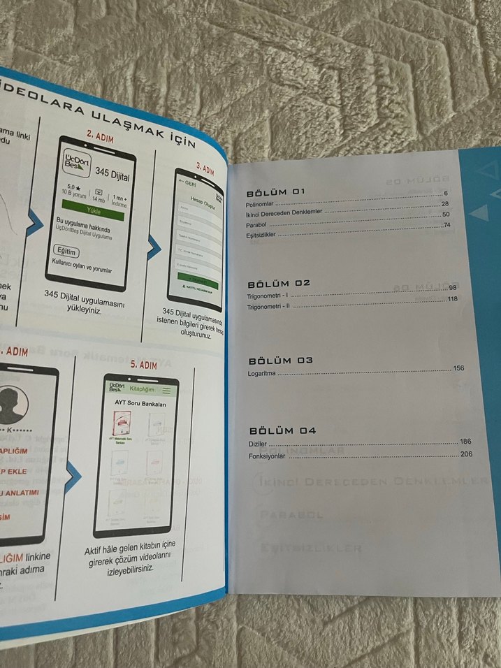AYT Matematik Soru Bankası - Mehmet Kıvrak - Görsel 3
