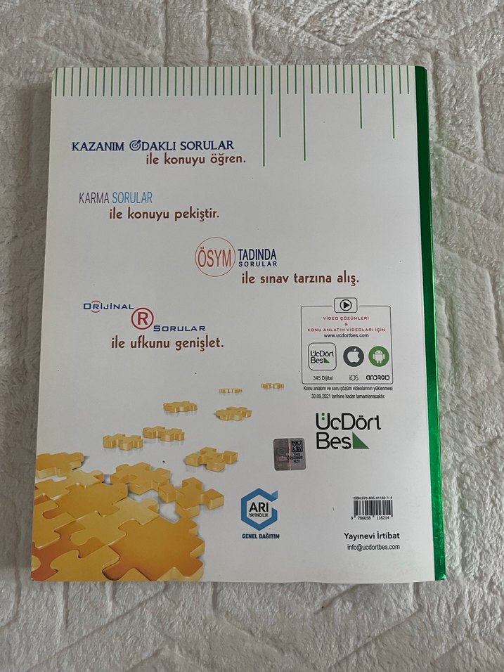 2022 TYT Biyoloji Soru Bankası Video Destekli - Görsel 2