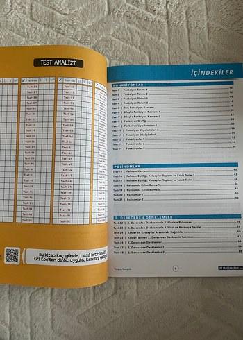  Beden Renk Tonguç Kampüs AYT Matematik İlk Seviye Kitabı