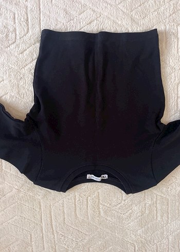 Siyah Uzun Kollu Dar Kesim Kadın Kazak - Görsel 2