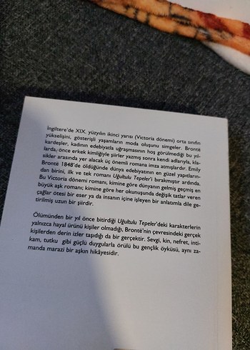 Uğultulu Tepeler - Emily Brontë