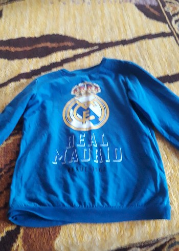 Mavi Kadın Sweatshirt, Uzun Kollu, Rahat Kesim