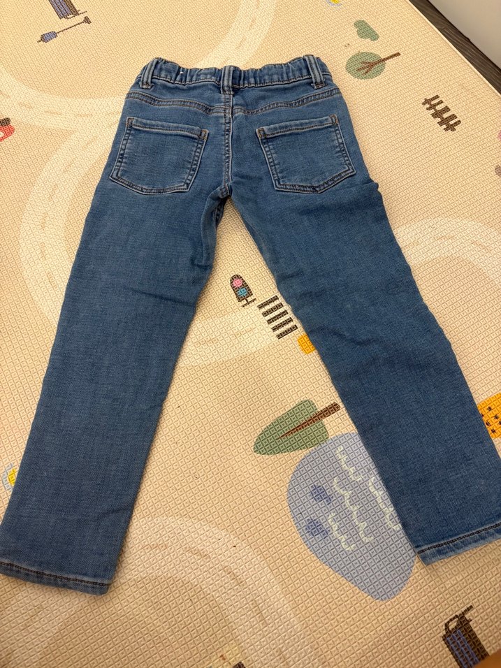 Mango Erkek Çocuk Mavi Regular Fit Denim Pantolon - Görsel 2