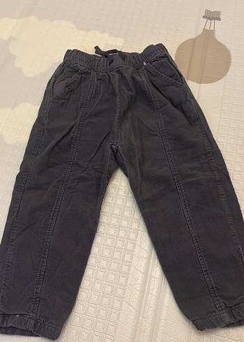 Zara Gri Erkek Çocuk Bol Kesim Kot Pantolon - Görsel 2