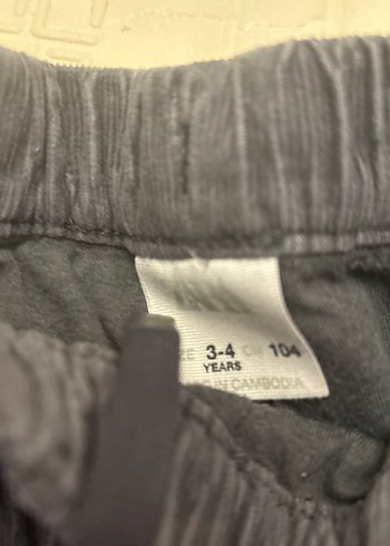 Zara Gri Erkek Çocuk Bol Kesim Kot Pantolon - Görsel 3