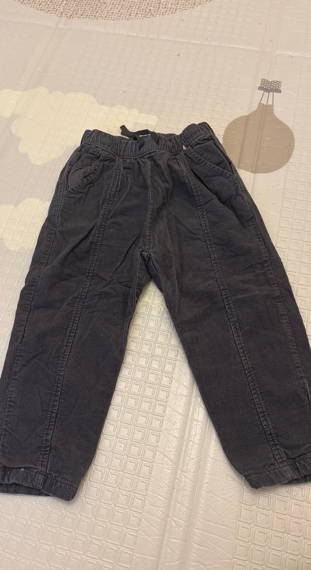 Zara Gri Erkek Çocuk Bol Kesim Kot Pantolon - Görsel 2