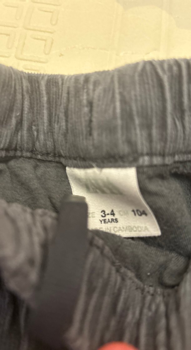 Zara Gri Erkek Çocuk Bol Kesim Kot Pantolon - Görsel 3