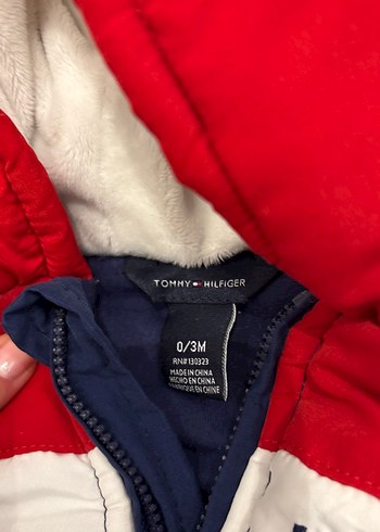 3 Ay Beden çeşitli Renk TOMMY HILFIGER Çok Renkli Fermuarlı Erkek Bebek Tulumu
