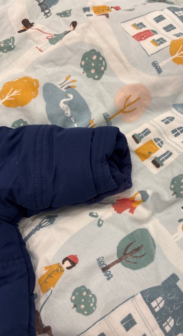 TOMMY HILFIGER 
Çok Renkli Fermuarlı Erkek Bebek Tulumu - Görsel 3